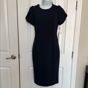 Calvin Klein Navy Blue  Dress-Size 2 NWT